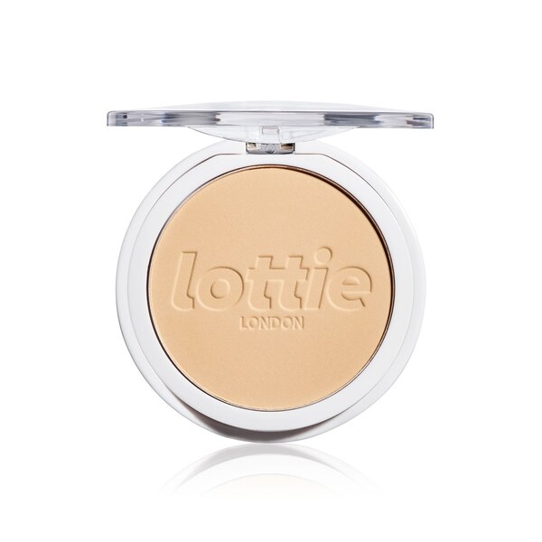 Lottie London Ready Set! Go Pressed Powder, Warm Translucent