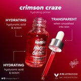 Lottie London x Harley Quinn Crimson Craze Color-Changing Primer, thumbnail image