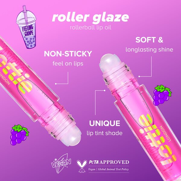 Lottie London Roller Glaze, Grape