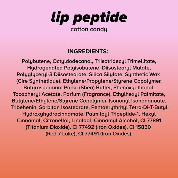 Lottie London Tinted Lip Peptide, Pink