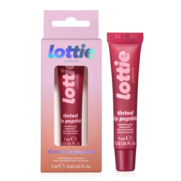 Lottie London Tinted Lip Peptide, Black Honey