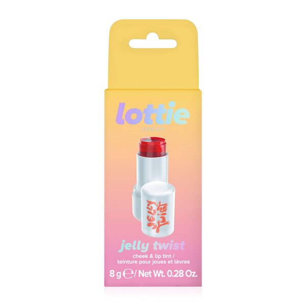 Lottie London Jelly Twist Lip & Cheek Stain, Coral