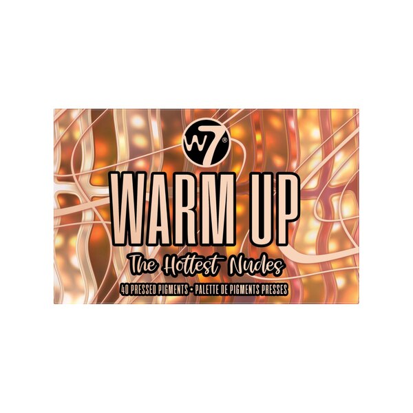 W7 Warm Up Pressed Pigment Palette