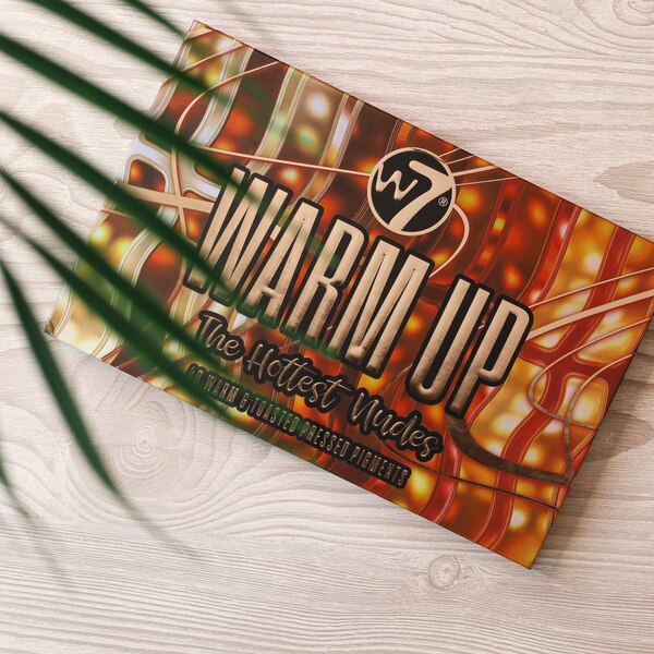 W7 Warm Up Pressed Pigment Palette