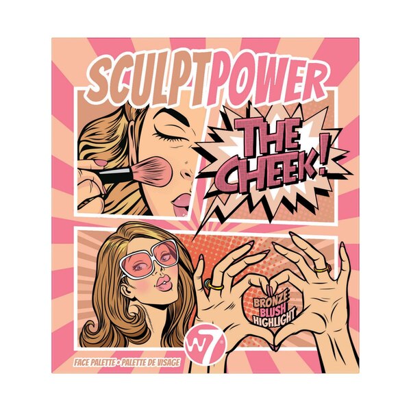 W7 Sculpt Power Face Palette