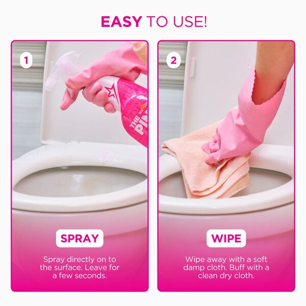 The Pink Stuff Miracle Bathroom Foam Cleaner, 25.4 oz