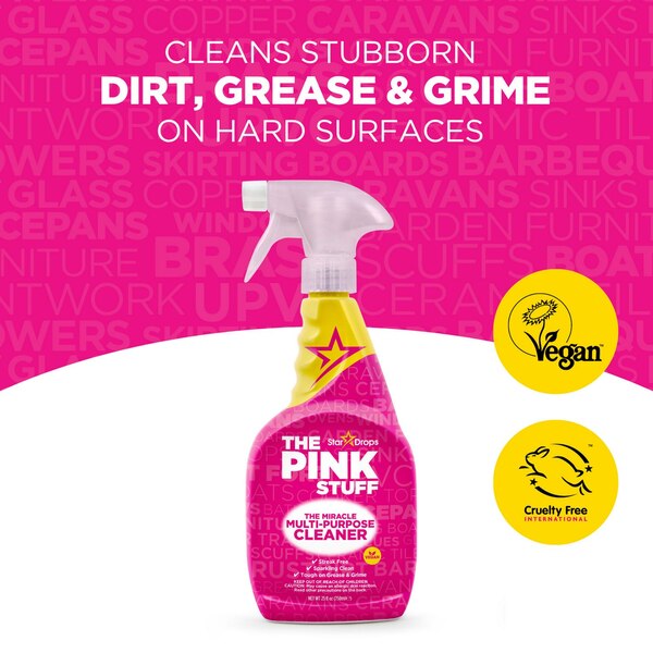 The Pink Stuff Miracle Multi-Purpose Cleaner, 25.4 oz