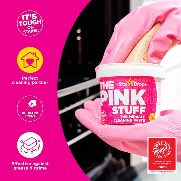 The Pink Stuff Miracle Cleaning Paste, 17.64 oz