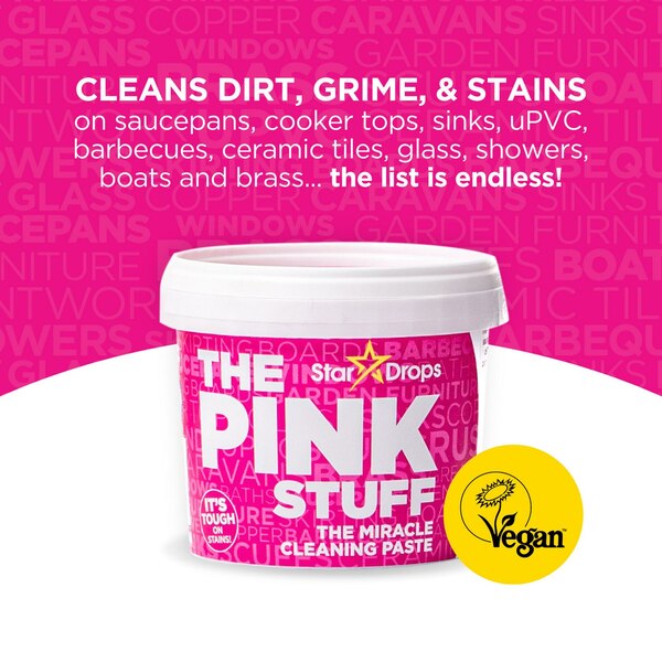The Pink Stuff Miracle Cleaning Paste, 17.64 oz