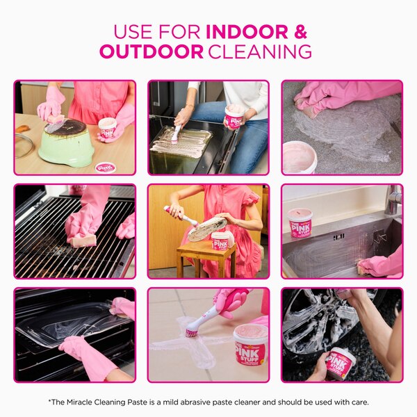 The Pink Stuff Miracle Cleaning Paste, 17.64 oz