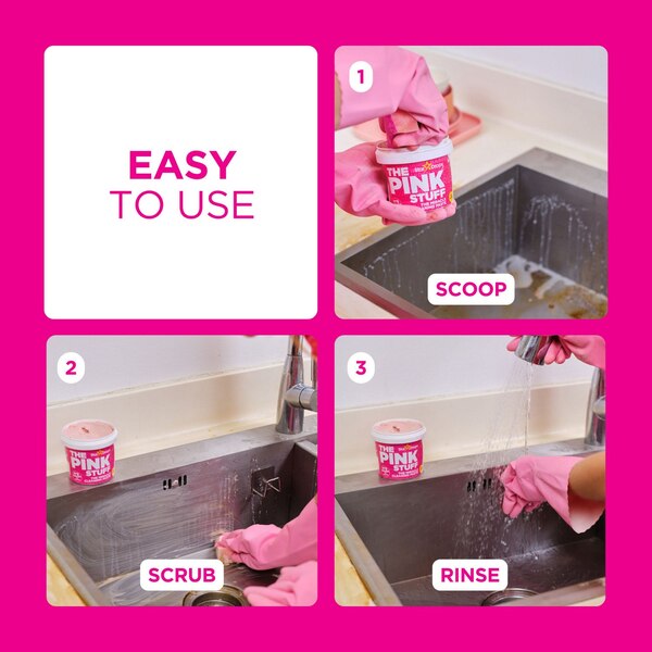The Pink Stuff Miracle Cleaning Paste, 17.64 oz