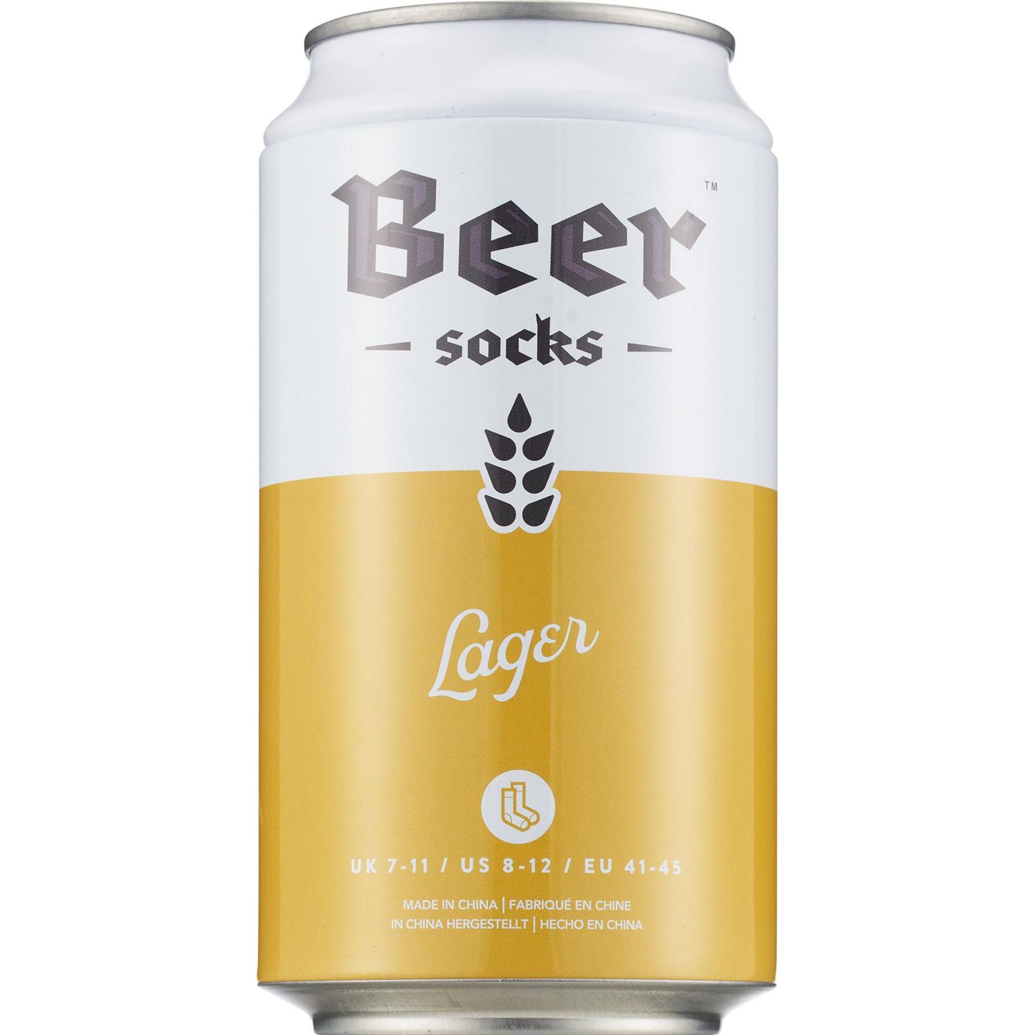 Luckies of London Beer Socks, Assorted Colors, 1 pr