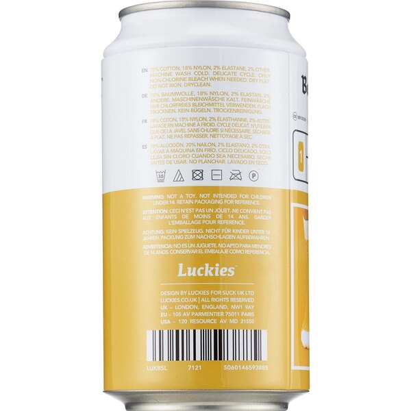 Luckies of London Beer Socks, Assorted Colors, 1 pr
