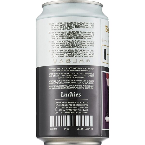 Luckies of London Beer Socks, Assorted Colors, 1 pr
