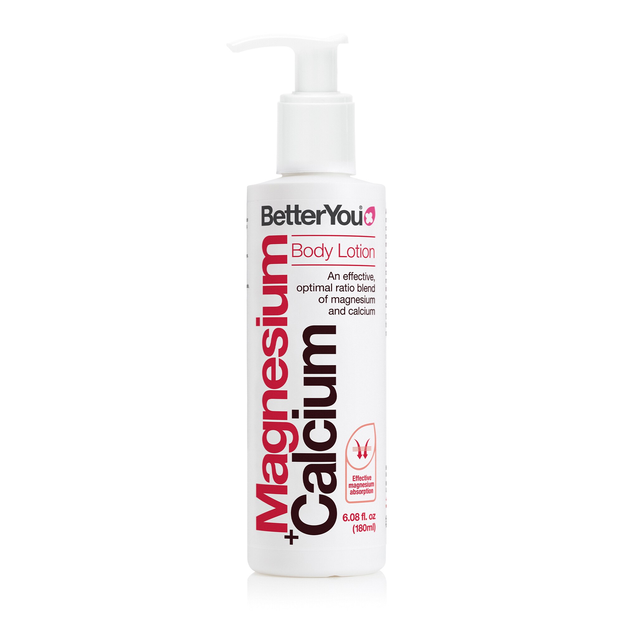 BetterYou Magnesium + Calcium Body Lotion, 6.08 OZ