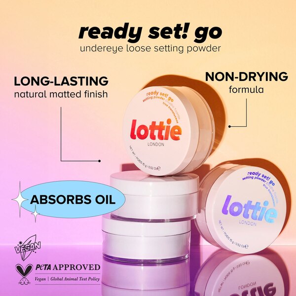 Lottie London Ready Set! Go Translucent Setting Powder