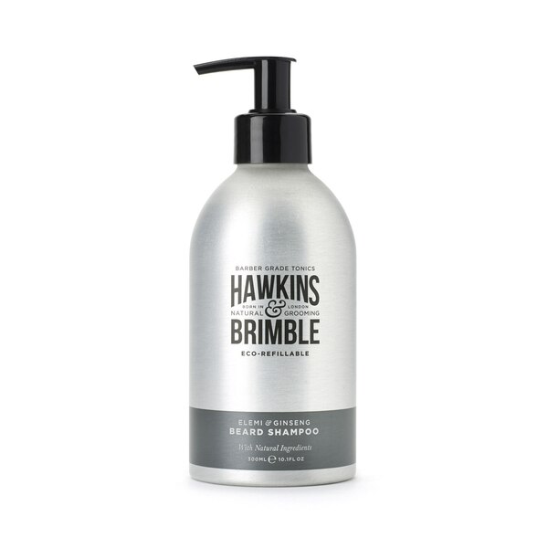 Hawkins & Brimble Eco-Refillable Beard Shampoo, 10 OZ