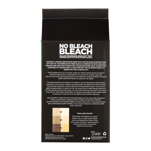 Bleach London No Bleach Hair Bleach Kit