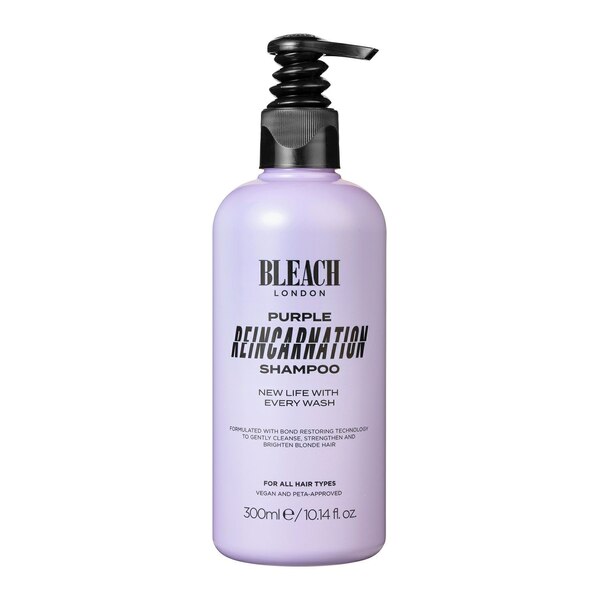 Bleach London Purple Reincarnation Shampoo, 10.14 OZ