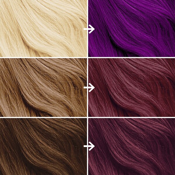 Bleach London Super Cool Semi-Permanent Hair Color, Bruised Violet
