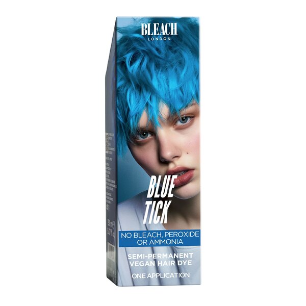 Bleach London Super Cool Semi-Permanent Hair Color, Blue Tick
