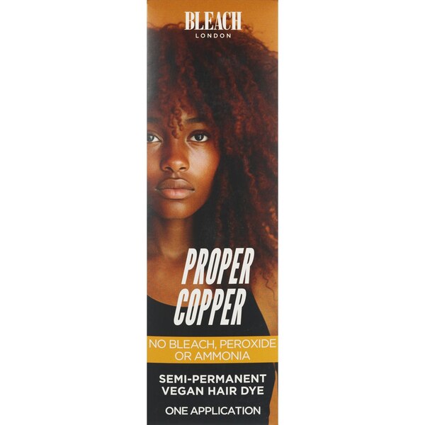 Bleach London Super Cool Semi-Permanent Hair Color, Proper Copper
