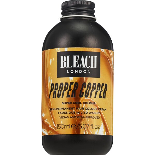 Bleach London Super Cool Semi-Permanent Hair Color, Proper Copper