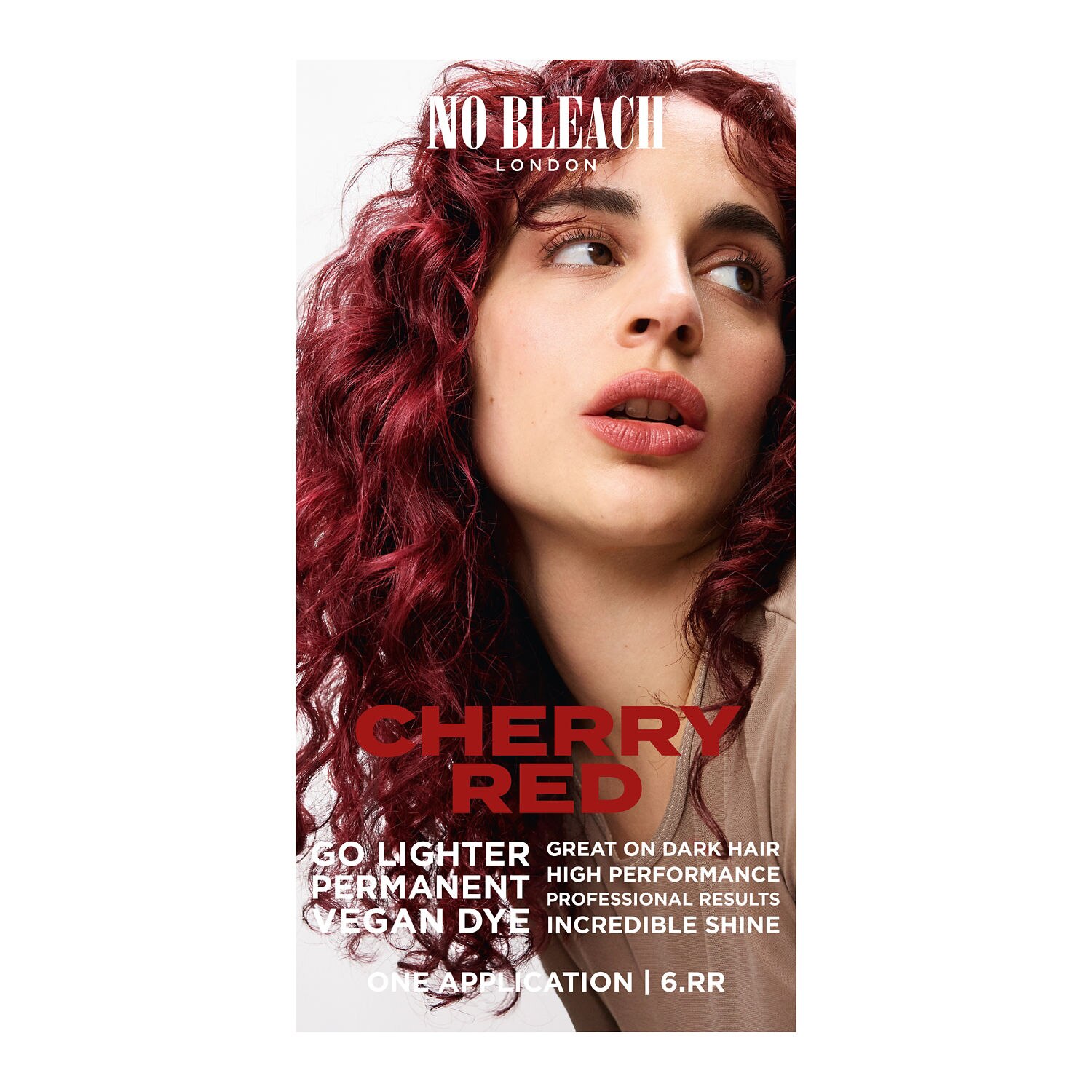 Bleach London No Bleach Permanent Hair Color, Cherry Red