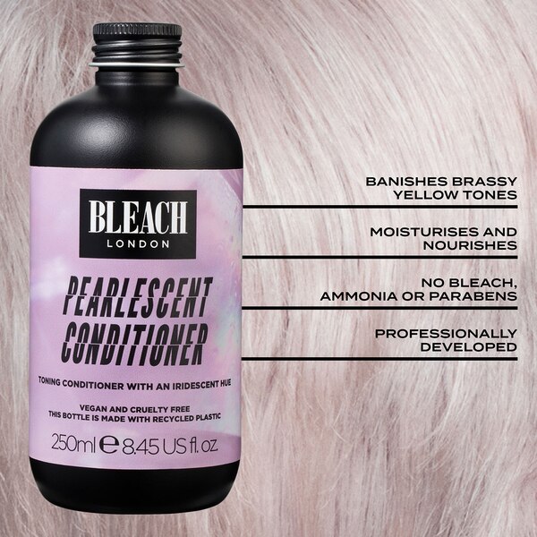 Bleach London Pearlescent Conditioner for Blonde Hair, 8.45 OZ