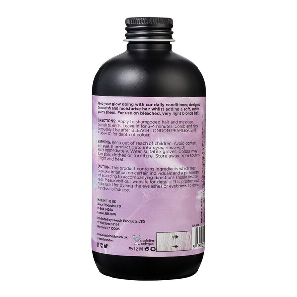 Bleach London Pearlescent Conditioner for Blonde Hair, 8.45 OZ