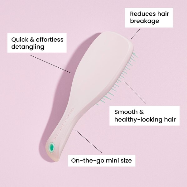 Tangle Teezer The Ultimate Mini Detangler Brush, Marshmallow