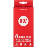 XO! Ultra-Thin Fairly Traded Rubber Condoms, 6 CT, thumbnail image