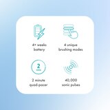 Ordo Sonic+ Electric Toothbrush, Arctic Blue, thumbnail image