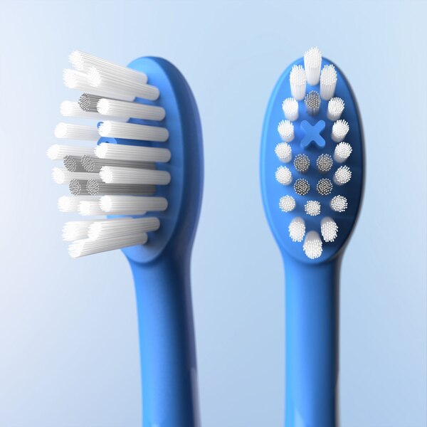 Ordo Sonic Replacement Brush Heads, Arctic Blue, 4 CT