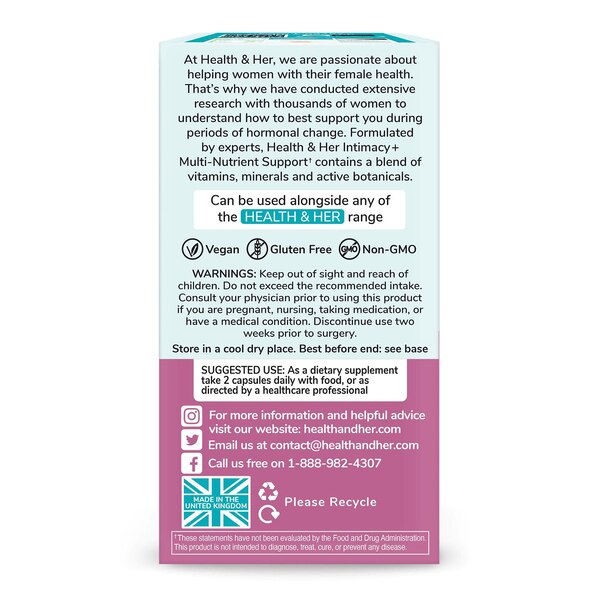 Health & Her Intimacy+ Capsules, 60 CT