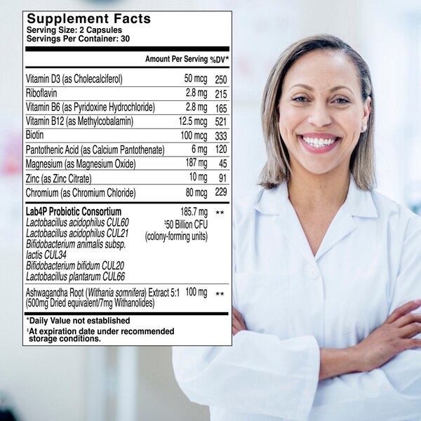 Health & Her Weight Management Probiotic Dietary Supplement, 60 CT