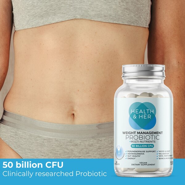 Health & Her Weight Management Probiotic Dietary Supplement, 60 CT