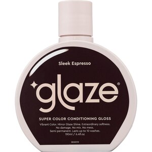 Glaze SuperGloss Semi-Permanent Toning Conditioning Hair Gloss, Vanilla Lights, Sheer Glow, Glacé Cherry, Sleek Espresso, Luminious Liquorice