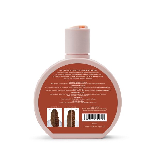 Glaze SuperGloss Semi-Permanent Toning Conditioning Hair Gloss