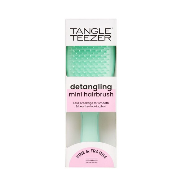 Tangle Teezer The Ultimate Mini Fine & Fragile Detangler Brush, Jade