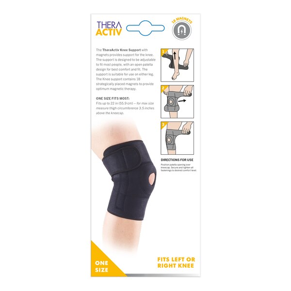 TheraActiv Magnetic Knee Support - One Size