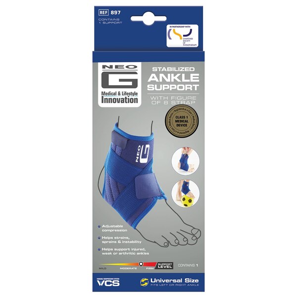 Neo G Stabilized Ankle Support with Figure 8 Strap