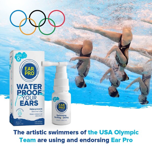 Ear Pro Waterproofing Ear Spray, 0.68 OZ