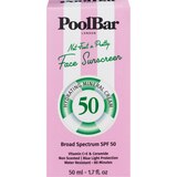 PoolBar Not Just A Pretty Face Hydrating Mineral Cream Sunscreen, SPF 50, thumbnail image
