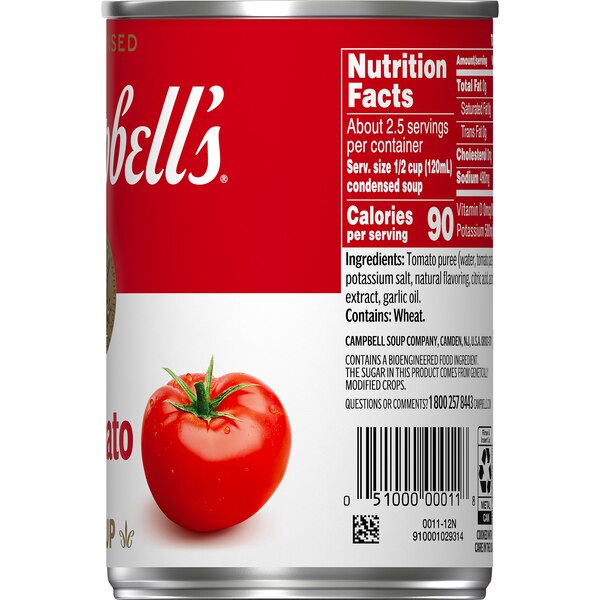 Campbell's Condensed Tomato Soup, Can, 10.75 oz