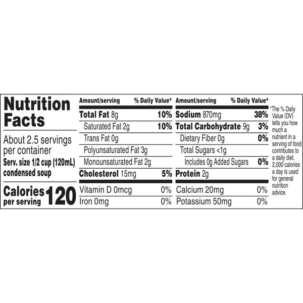 Campbell's Condensed Cream of Chicken Soup, 10.5 Ounce Can