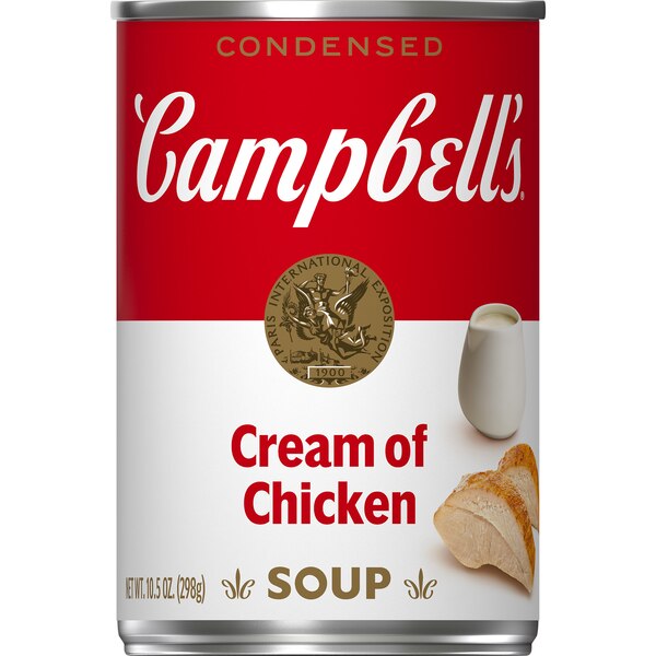 Campbell's Condensed Cream of Chicken Soup, 10.5 Ounce Can