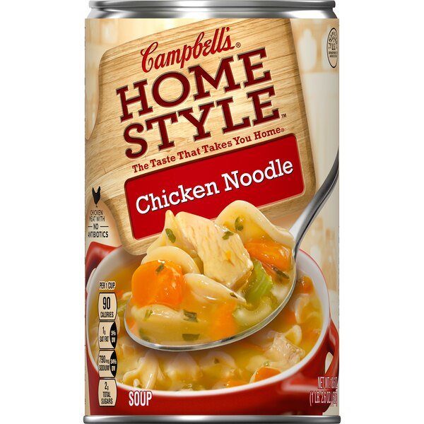 Campbell's Homestyle Soup, Chicken Noodle, Can, 18.6 oz