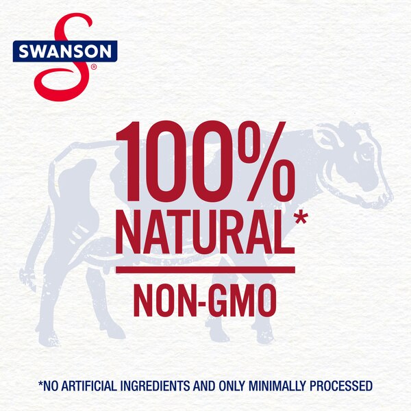 Swanson 100% Natural Beef Broth, Can, 14.5 oz