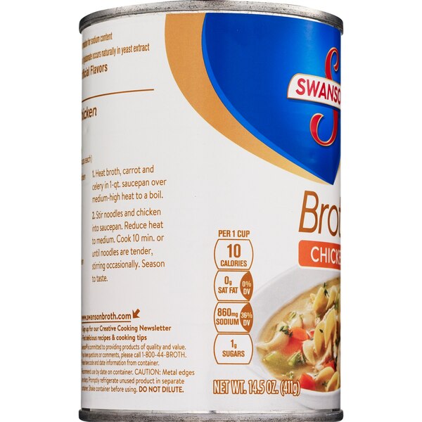 Swanson 100% Natural Chicken Broth